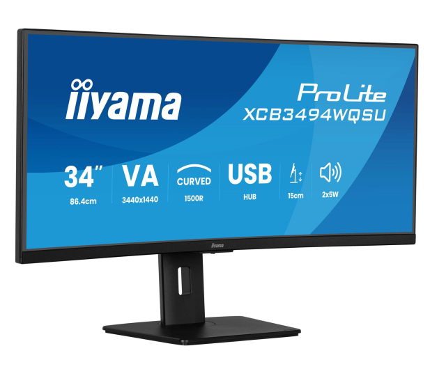 IIYAMA ProLite XCB3494WQSU-B5 - 1329673 - zdjęcie 2